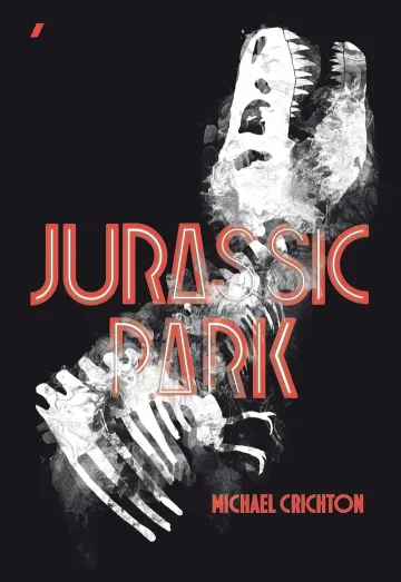 Capa do livro Jurassic Park